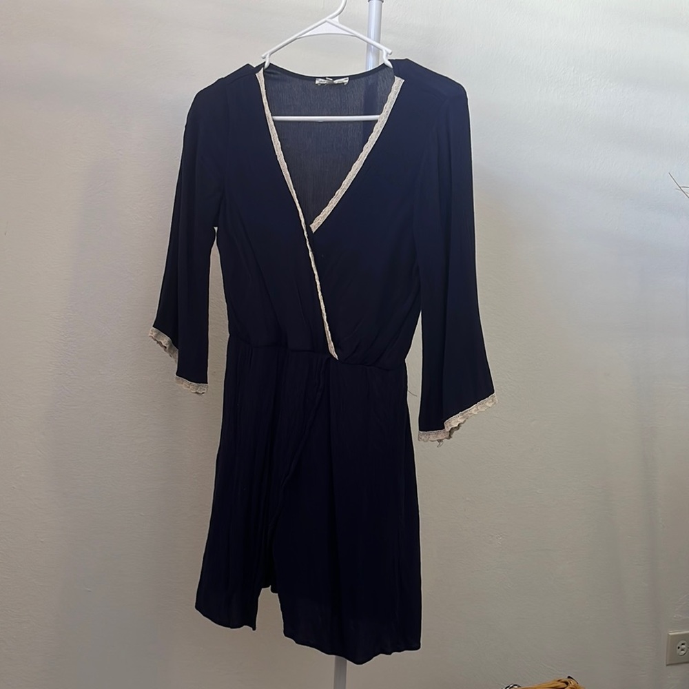 Blue short dress